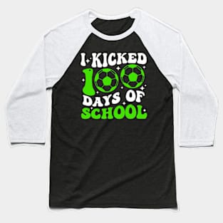 I Tackled 100 Days of School Football 100th Day Teacher Baseball T-Shirt